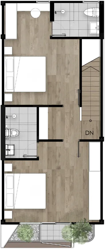 SECOND FLOOR PLAN<
